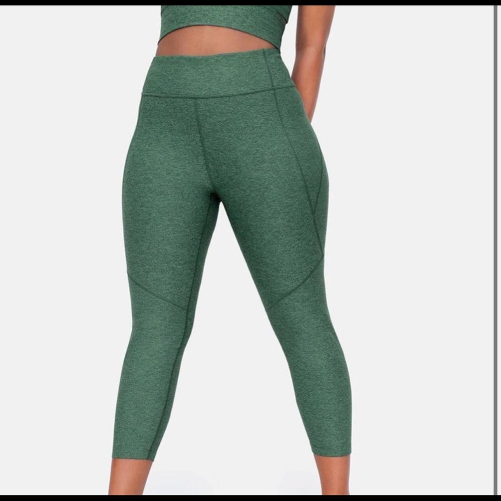 Outdoor voices 7/8 leggings - green, large